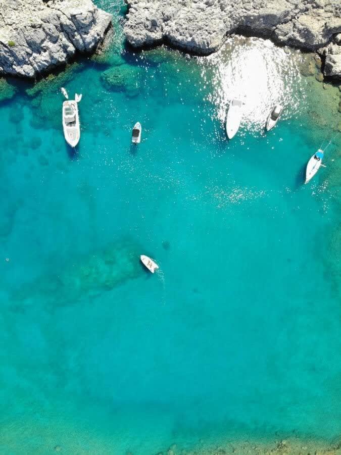 Atlantic Cave Haven-Seaside, Fully Equipped Apartment Kolymbia Exterior foto